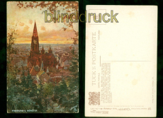 Freiburg i. Br. farb-AK M�nster ungebraucht Tuck�s Postkarte  (d8572)
