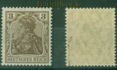 dt. Reich Mi #  84 II b postfrisch geprft Jschke-Lantelme BPP (53172)
