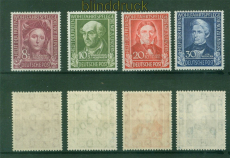 Bund Mi #  117/20 postfrisch Helfer der Menschheit 1949 gepr. Schlegel BPP(53365
