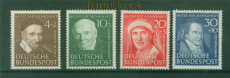 Bund Mi #  143/46 postfrisch Helfer der Menschheit 1951 (53368)