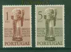 Portugal Mi # 738/39 postfrisch Int. Kongre fr Kunstgeschichte (53425)