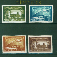 Portugal Mi # 850/53 postfrisch 100 Jahre Eisenbahn in Portugal (53438)