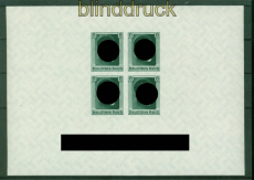 dt. Reich Mi # Block  8 postfrisch 48. Geburtstag (53453)