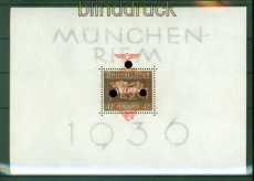 dt. Reich Mi # Block 10 postfrisch Braune Band (53457)