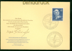 Berlin Mi # 128 FDC Wilhelm Furtwngler (53483)