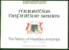 Mauritius Mi # 436/55 I X A postfrisch im Souvenierheft (53535)