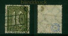 dt. Reich Mi # 178 gestempelt 10 Pfg. Ziffern Wz. 2 geprft Infla Berlin (46614)