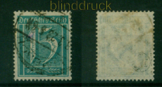dt. Reich Mi # 179 gestempelt 15 Pfg. Ziffern Wz. 2 geprft Oechnser BPP (53626)