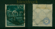 dt. Reich Mi # 190 gestempelt 160 Pfg. Schnitter Wz. 2 gprft Infla Berli(53628)
