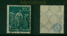dt. Reich Mi # 190 gestempelt 160 Pfg. Schnitter Wz. 2 gprft Infla Berli(53629)