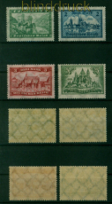 dt. Reich Mi # 364/67 postfrisch Bauwerke (53637)