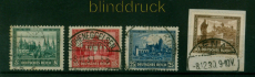 dt. Reich Mi # 450/53 Nothilfe 1930 gestempelt (53650)