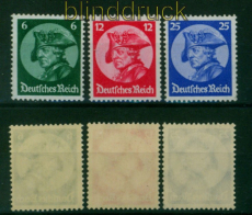 dt. Reich Mi # 479/81 postfrisch Friedrich der Groe (53661)