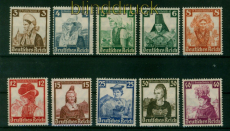 dt. Reich Mi # 588/97 postfrisch Nothilfe 1935 (53671)