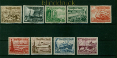 dt. Reich Mi # 651/59 postfrisch Winterhilfswerk 1937 (53673)