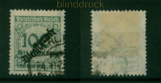 dt. Reich Dienst Mi #  82 gestempelt geprft Infla Berlin (53696)