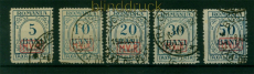 dt. Besetzung 1. WK Rumnien Portomarken Mi # 1/5 gestempelt (53700)