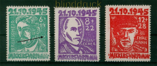 SBZ Mi #  20/22 mit 20 VII postfrisch Opfer des Faschismus (53731)