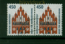Bund Mi # 1623 gestempelt Sehenswrdigkeiten waagerechtes Paar (54195)