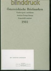 �sterreich Jahrg�nge 1981 bis 1988 postfrisch in Jahresmappen (54233)