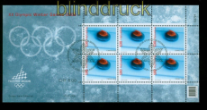 Schweiz Mi # 1949 Sonderstempel Kleinbogen Olympische Winterspiele 2006 (54074)