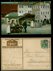 dt. Reich Mi #  85 I EF AK Baufachausstellung Leipzig 1913 nach Schningen(54148