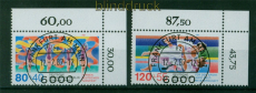 Berlin Mi #  777/78 gestempelt KBWZ Sporthilfe 1987 Deutsches Turnfest (54329)