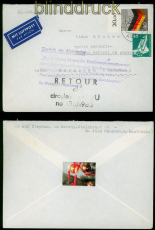Bund Postkrieg Mi # 1265 PK nach Polen Burhop # 85.1-1.4. Bgb (54206)