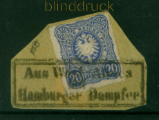Kamerun Seeposten aus Westafrika mit Hamburger Dampfer auf V 42 gepr. Bot(54215)