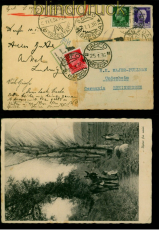 Italien Auslands-AK nach Leipzig zurck neu versandt Darfo 25.1.1936 (54414)