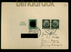 dt. Reich Mi # 650 MiF auf Ortsbrief Berlin 1.1.1939 (54434)