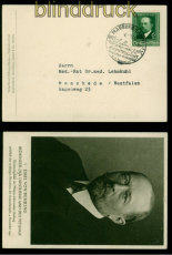 dt. Reich Mi # 760 auf Maximumkarte von Behring 50 Jahre Diphtherie-Serum (54526)