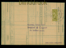 sterreich Mi # 194 senkr. Halbierung Neratovice 12.2.1919 phil. Mache (54500)