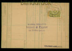 sterreich Mi # 194 waager. Halbierung Neratovice 12.2.1919 phil. Mache (54501)