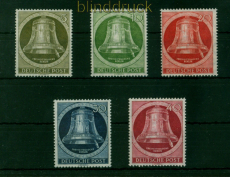 Berlin Mi #  82/86 postfrisch Glocke rechts (54484)