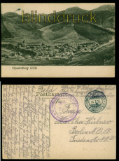 Kayserberg O/Els. sw-AK Totalansicht Feldpost 1915 nach Berlin (d8442)