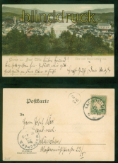 Bad Tlz sw-AK links der Isar 1903 nach Stein bei Traunstein (d8864)