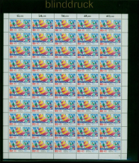Bund Mi # 1310/11 postfrisch Sporthilfe in kompletten 50-Bgen (54577)