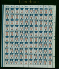 Berlin Mi # 831/32 postfrisch Sehenswrdigkeiten in kompletten 100er-Bgen(54593