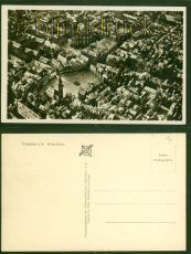 Frankfurt a. M. sw-Foto-AK Rmerberg Fliegeraufnahme ungebraucht  (d9031)