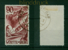 franz. Zone Wrttemberg Mi # 37 gestempelt (54769)