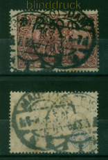 dt. Reich Mi # 118 a gestempelt geprft Bauer BPP (54175)