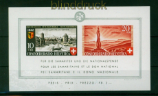 Schweiz Mi # Block  7 postfrisch Pro Patria 1942 (54805)