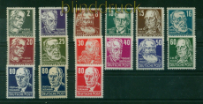 DDR Mi #  327/41 postfrisch Kpfe II Persnlichkeiten gepr. Ruscher BPP (53871)