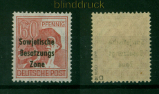 SBZ Mi # 195 a postfrisch gepr�ft Dr. Ruscher BPP (53887)