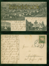 Alsenz sw-AK Gruss aus ..... drei Ansichten 3.2.1911 (d9448)