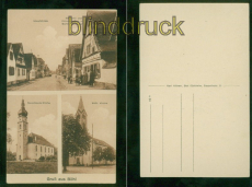 Bhl sw-AK Gruss aus ..... drei Ansichten ungebraucht (d9451)