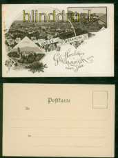 Drkheim Litho-AK Gru vom ..... drei Ansichten Neues Jahr ungebraucht (d9469)