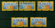Bund ATM 2002 Mi # 4.1 VS 2 gestempelt Versandstellensatz 2 (54817)