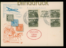 Berlin Zusammendruck W 1 auf Ersttagsbrief FDC (54723)